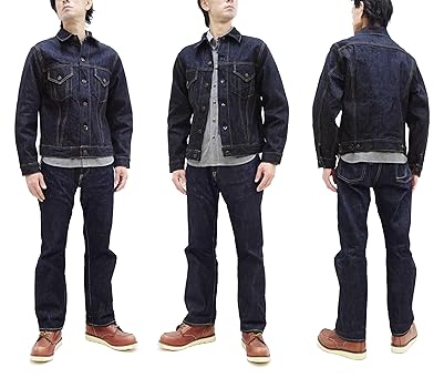 i362＊ シュガーケーン メンズ デニムジャケット サイズW36 インディゴ Amazon | [シュガーケーン] Gジャン 14.25oz. DENIM JACKET 1962